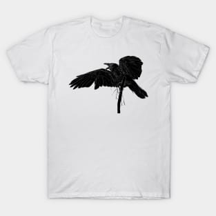 The Hermit Magazine's Raven T-Shirt